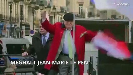 Meghalt Jean-Marie Le Pen, a szélsőjobbos Nemzeti Front alapítója