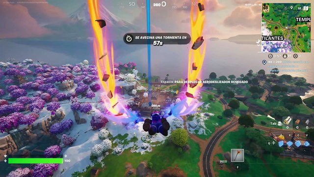 Inflige daño a oponentes apuntando con la mira