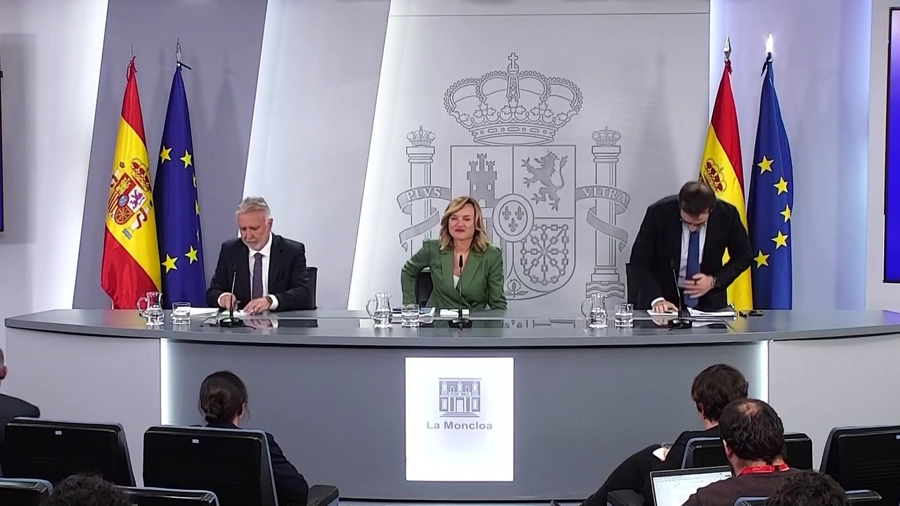 Reducción de jornada, dana y crisis migratoria centran el primer Consejo de Ministros de 2025