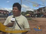 DESAGÜE LOS AFECTARÁ - PUCALLPA