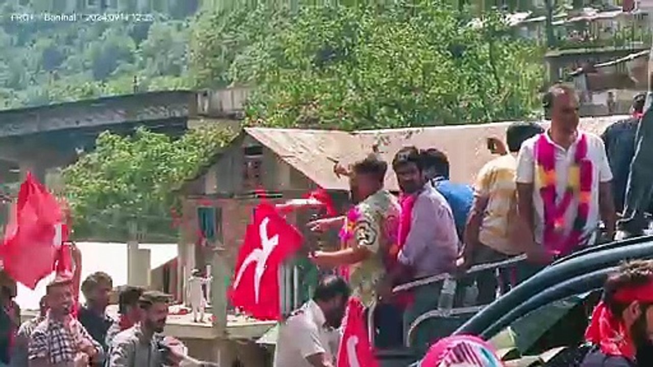 National conference rally in Banihal Jammu and Kashmir | 2024