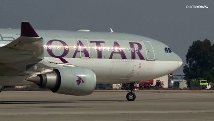 لأول مرة منذ 13 عامًا.. هبوط أول رحلة تجارية دولية في مطار دمشق قادمة من قطر