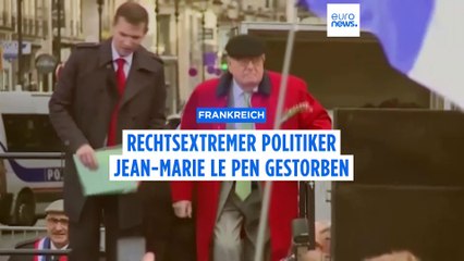 Front National Gründer Jean-Marie Le Pen ist gestorben
