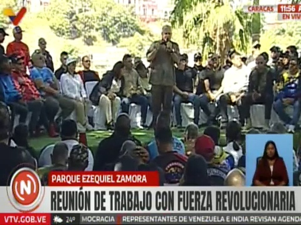 Primer Vpdte. PSUV Diosdado Cabello: Estamos listo para defender la patria junto al pueblo