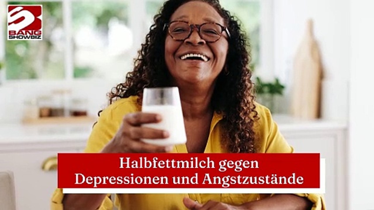 Halbfettmilch gegen Depressionen und Angstzustände