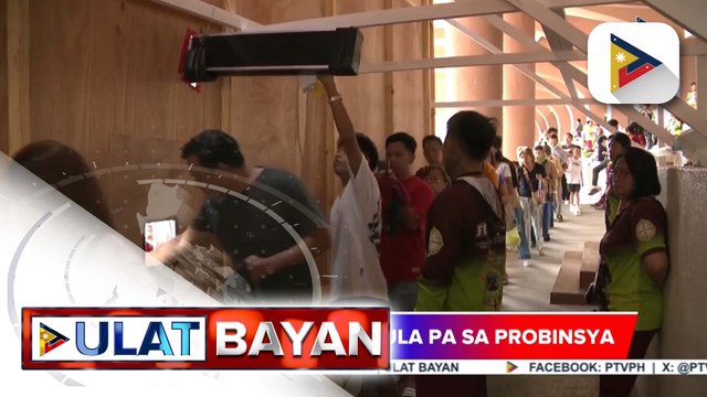 Pagdagsa ng mga deboto sa Quirino Grandstand para sa Pista ng Hesus Nazareno, patuloy pa rin