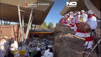 Etiyopyalılar Ortodoks Noel'ini dualar ve hayır işleriyle kutladılar