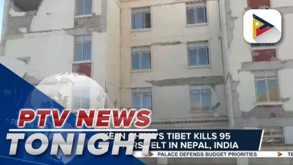 Quake in China’s Tibet kills 95 with tremors felt in Nepal, India