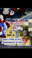 Charlie Hebdo attack commemorated in Paris