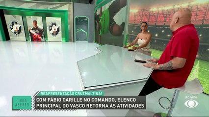 “É um treinador que equilibra muito a equipe”, diz Ronaldo sobre Carille no Vasco