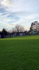 Air ambulance touches down at Walberton