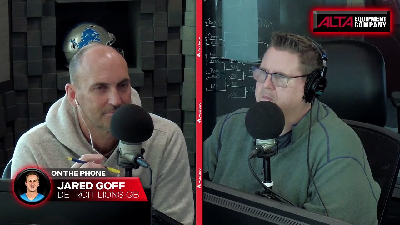 Jared Goff Interview after Vikings Win