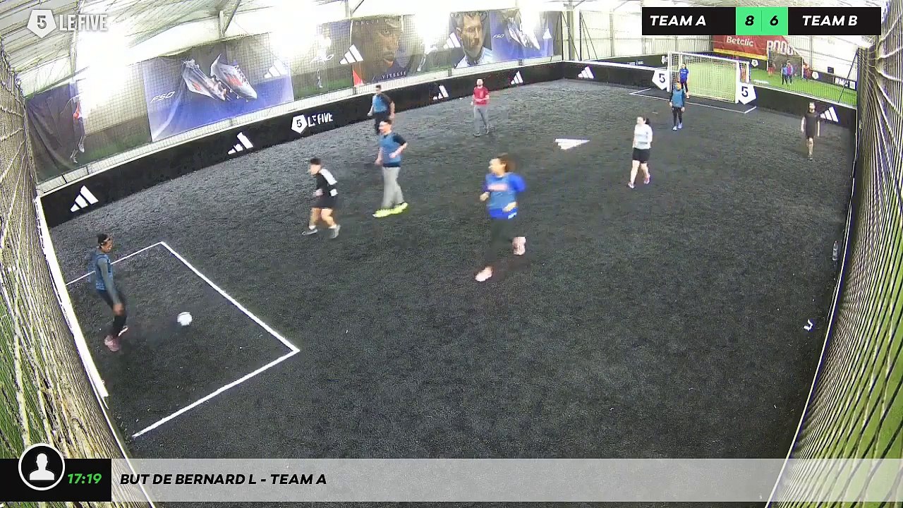 But de Bernard L - Team A
