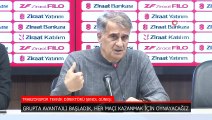 Trabzonspor'da Şenol Güneş: Her maçı kazanmak için oynayacağız