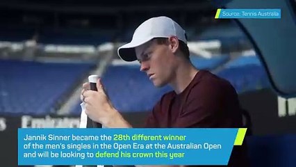 Top contenders practice ahead of Australian Open