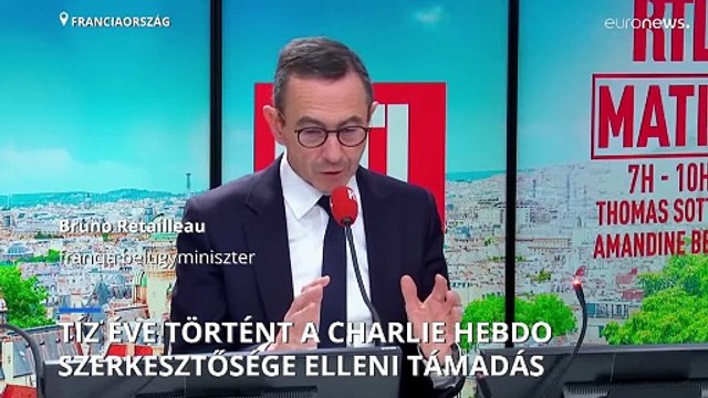 Tíz éve történt a terrortámadás a Charlie Hebdo szerkesztősége ellen