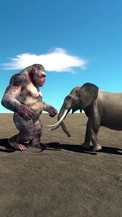 Godzilla king Kong Part 4 Animal Fusion