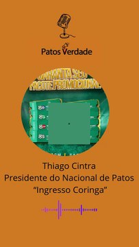 Nacional de Patos lança Ingresso Coringa com 20% de desconto para torcedores nos jogos em casa