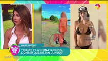 La China Suárez y Benjamín Vicuña, a los gritos en el aeropuerto