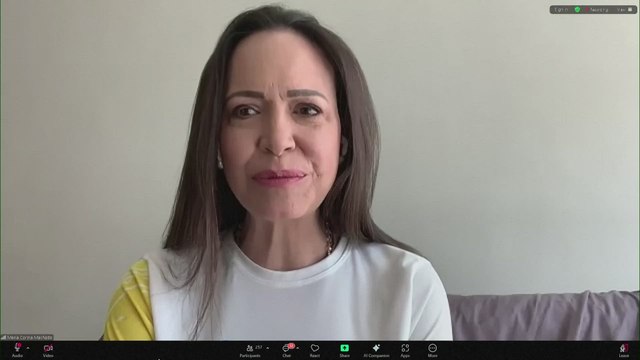 Conferencia completa Corina Machado contra Nicolás Maduro