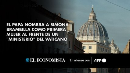 El papa nombra a Simona Brambilla como primera mujer al frente de un "ministerio" del Vaticano