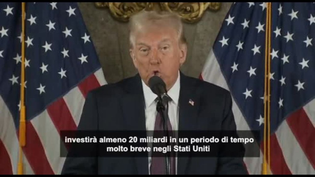 Trump: investimenti degli Emirati Arabi Uniti per 20 miliardi in Usa