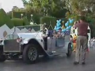 Grand Marshal pre-parade at Disneyland