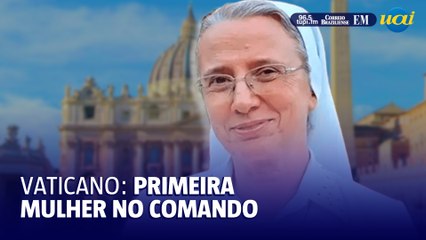Papa Francisco nomeia mulher para cargo inédito no Vaticano
