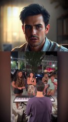 Outrageous Moment: Woman Smashes Street Pianoman's Piano and Steals His Money