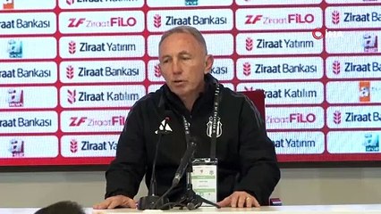 Beşiktaş Teknik Sorumlusu Halim Okta: Kazandığımız için mutluyuz
