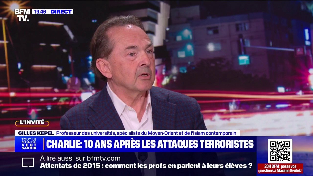 Gilles Kepel: le terrorisme islamiste est "l'une des raisons pour lesquelles l'extrême-droite a pris une telle importance en France"