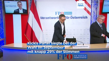 Koalitionsgespräche: FPÖ-Chef streckt ÖVP die Hand aus