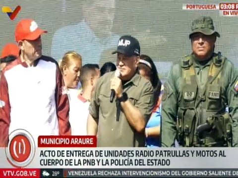 Diosdado Cabello: Nos estamos enfrentando a fascistas que han ejecutado actos terroristas