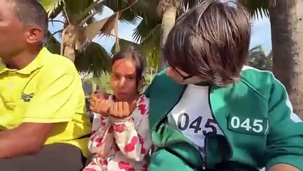 Playing Squid Game 😳 In Real Life