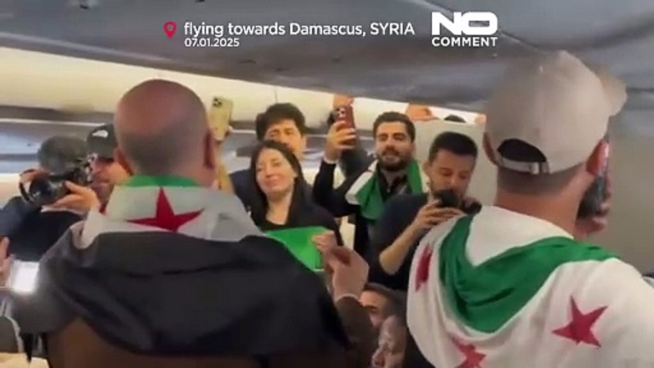 Syria reopens international air travel as Qatar Airways flight lands in Damascus