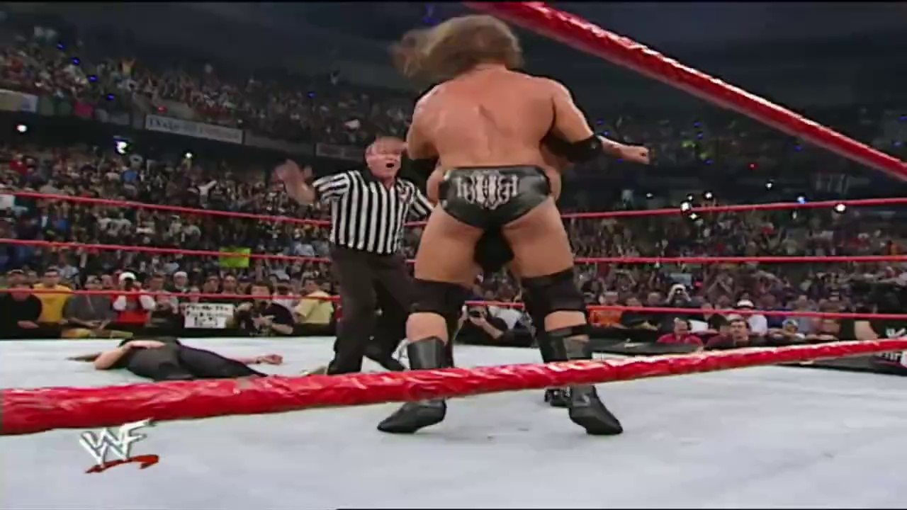 Triple H Pedigrees The Rock! No Mercy 2000 22/10/00