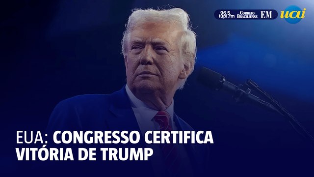 Congresso dos EUA certifica vitória de Trump nas eleições presidenciais