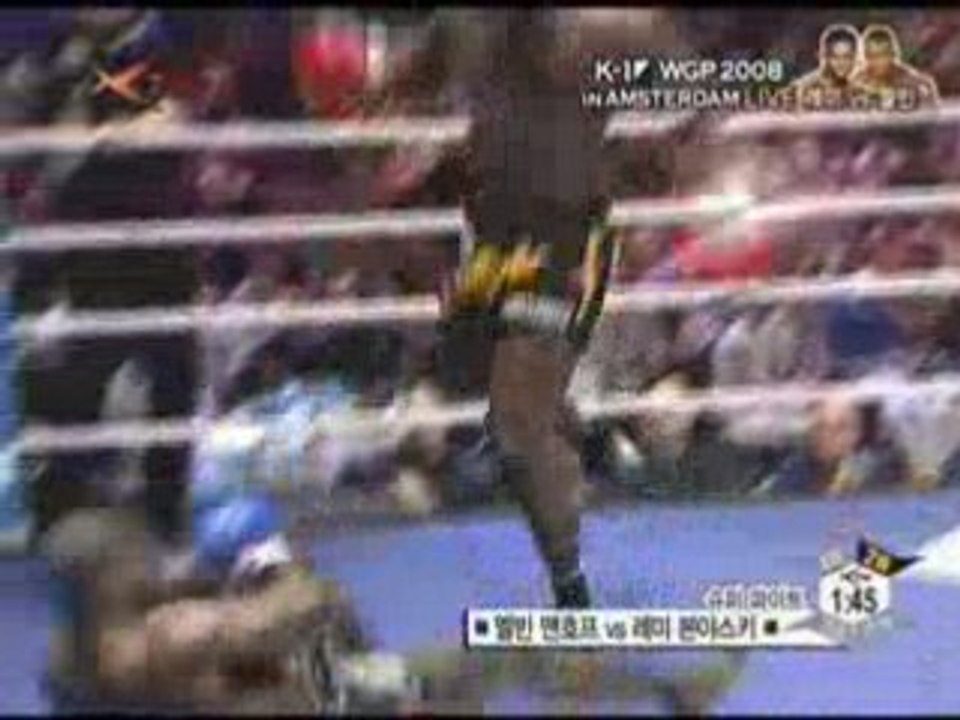 Remy Bonjasky vs Melvin Manhoef II