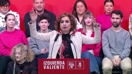 María Jesús Montero presenta este miércoles su precandidatura a la Secretaría General de PSOE-A