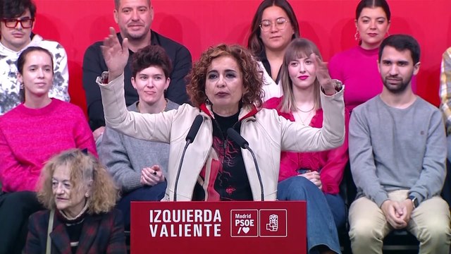 María Jesús Montero presenta este miércoles su precandidatura a la Secretaría General de PSOE-A