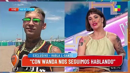 L-Gante habló tras su ruptura con Wanda Nara: "Nos separamos enamorados"