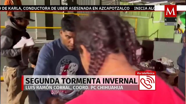 Se cuentan con 200 refugios temporales por tormenta invernal: PC de Chihuahua