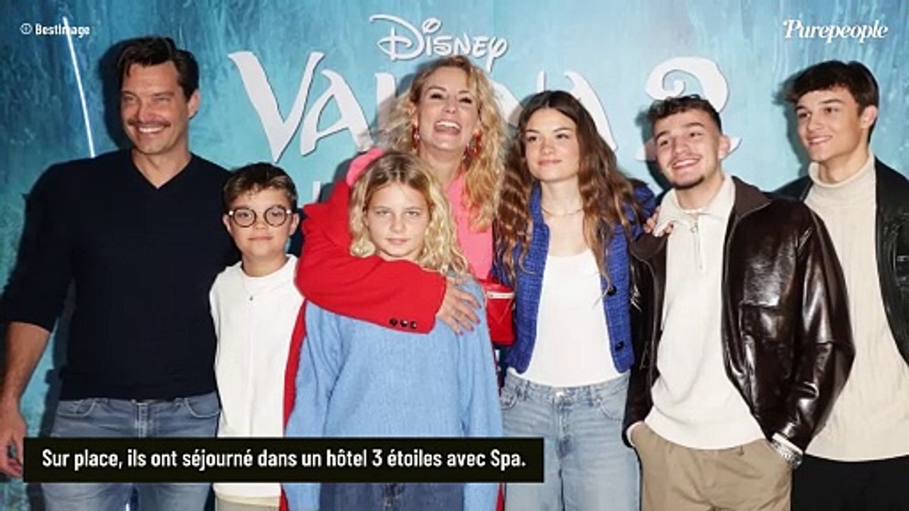 Elodie Gossuin et son mari Bertrand Lacherie : escapade bretonne avec toute la tribu... et deux invités surprises !