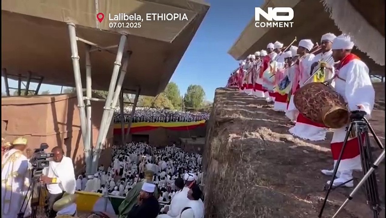 إثيوبيا تحتفل بعيد الميلاد حسب التقويم الشرقي في واحدة من أقدم الكنائس في العالم