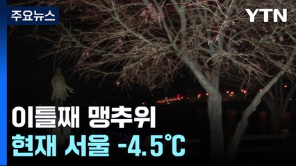 [출근길 YTN 날씨 1/8] 이틀째 맹추위, 찬 바람 더 강해져...충남·호남 대설 / YTN