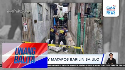 Lalaki, patay matapos barilin sa ulo | Unang Balita