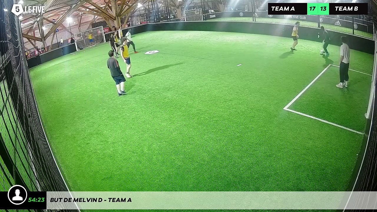 But de Melvin D - Team A
