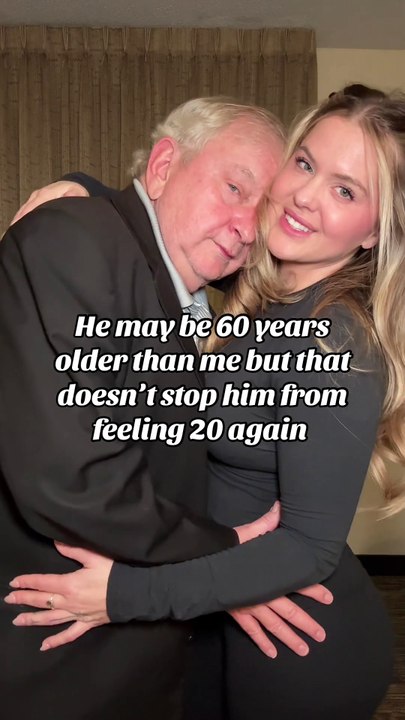 Hombre de 80 años tiene una novia de 35 años