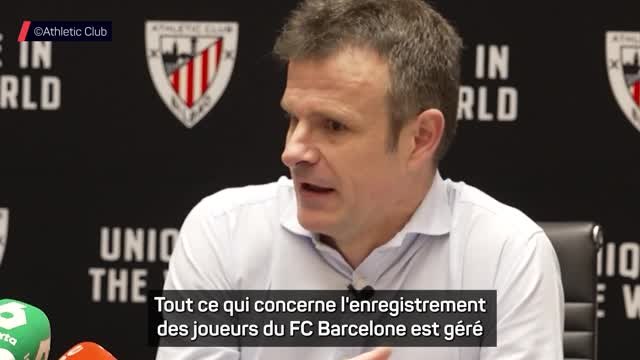 Athletic - Le président de Bilbao nie toute implication dans l'affaire Olmo