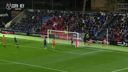 Gol de Diego López (0-2) en el Eldense 0-2 Valencia